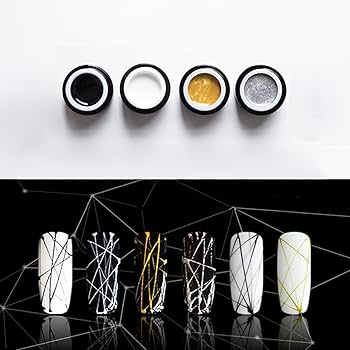 Amazon | Vonruiスパイダージェルネイルアートラインシルクポイント